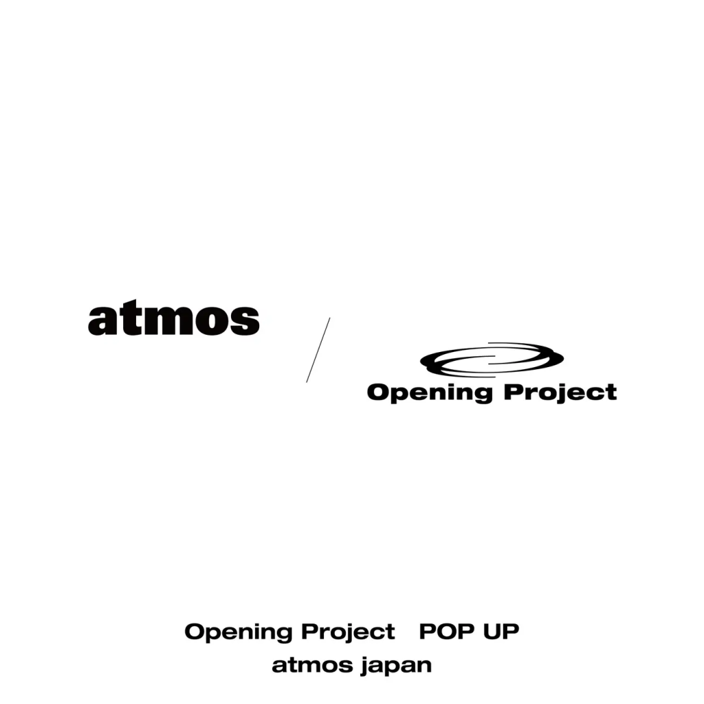 atmosが日本初上陸の韓国新鋭ストリートブランド「Opening Project」を迎え、ポップアップを開催